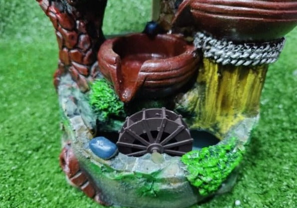 Garden Fountain Decoration Desktop Water Fountain Unique Resin Table Decoration - Ghosia Mall's