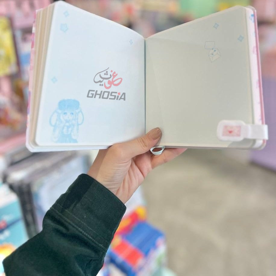 Magic 3D GIF Animation Cover Diary Magnetic Buckle Lock Notepad With 3d GIF Animated Bookmark - 0964 - Ghosia Mall's