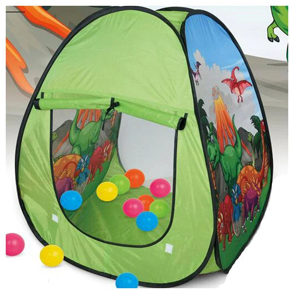 Kids Play House Popup Tent House Foldable Baby Play Tent With 50 Colorful Balls For Girls & Boys - Ghosia Mall's