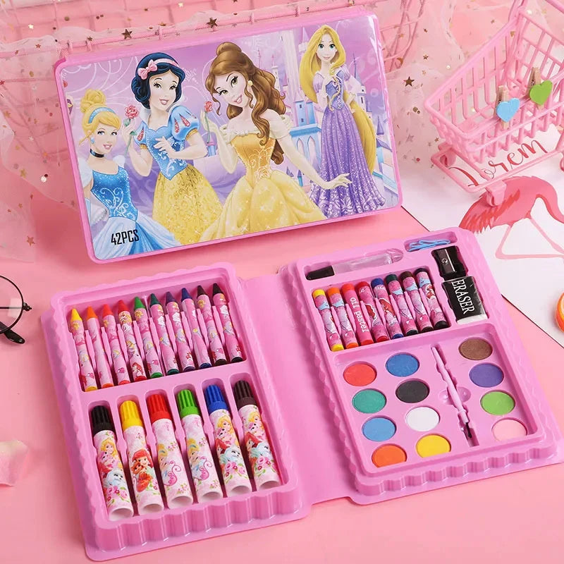 Art Painting Supplies Set For Kids 42 Pcs Art Kit Set Hand portable Child Surprise Gift Painting Set - Ghosia Mall's