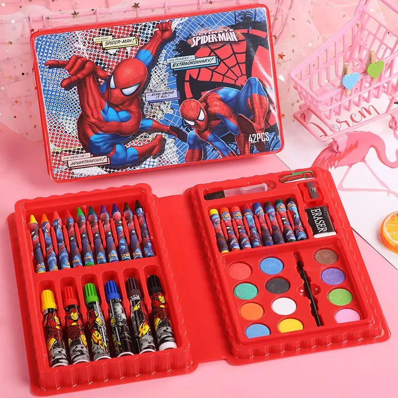 Art Painting Supplies Set For Kids 42 Pcs Art Kit Set Hand portable Child Surprise Gift Painting Set - Ghosia Mall's