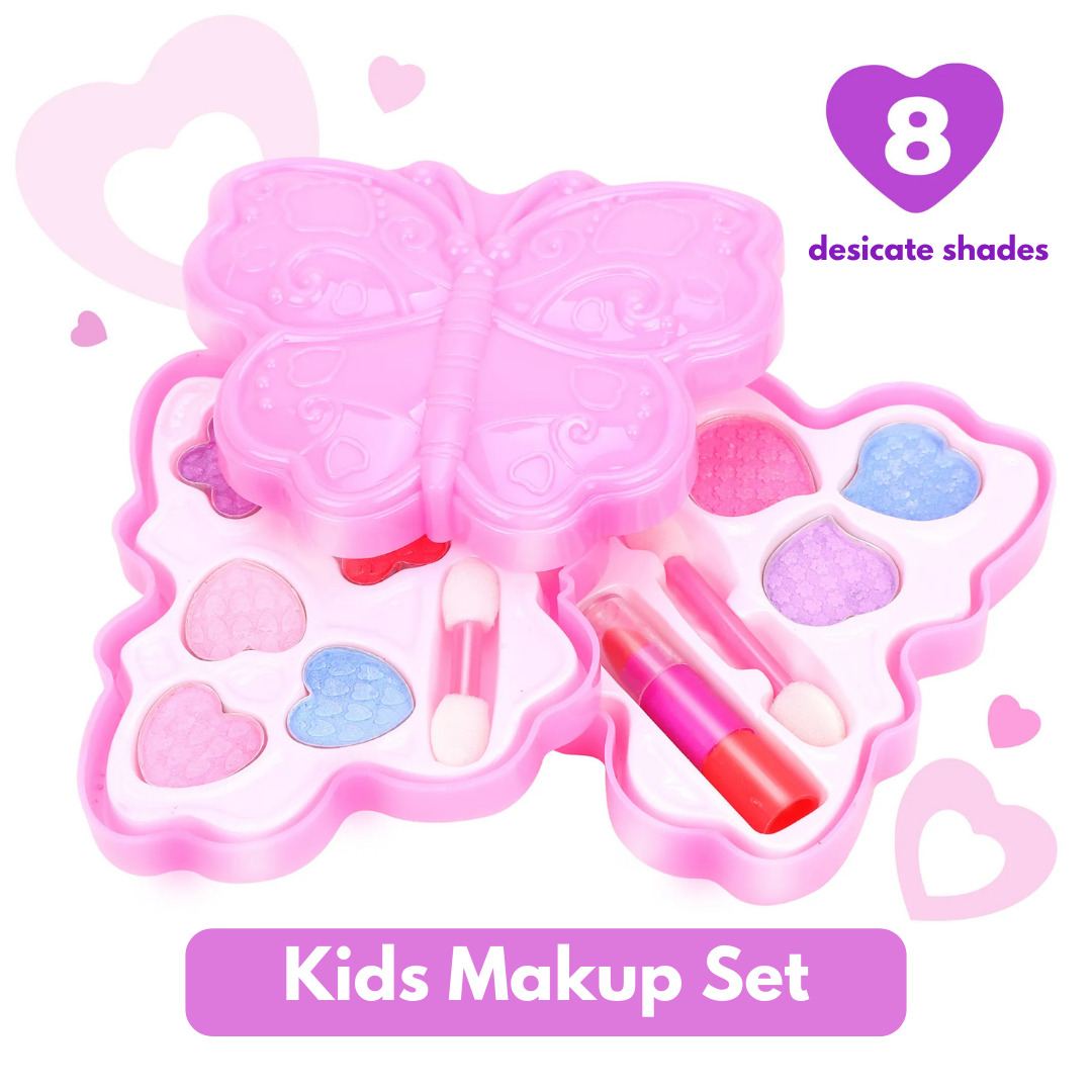 Dream Girl Makeup Kit For Kids Toys For Children Washable Princess Makeup Set - Ghosia Mall's