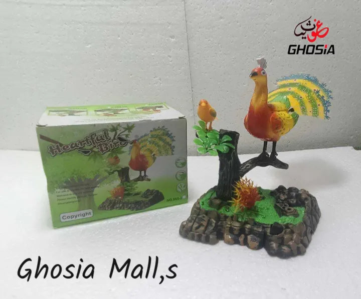 Beautiful & Nature Looks Peacocks with Music & Flashing Lights Birds - Ghosia Mall's