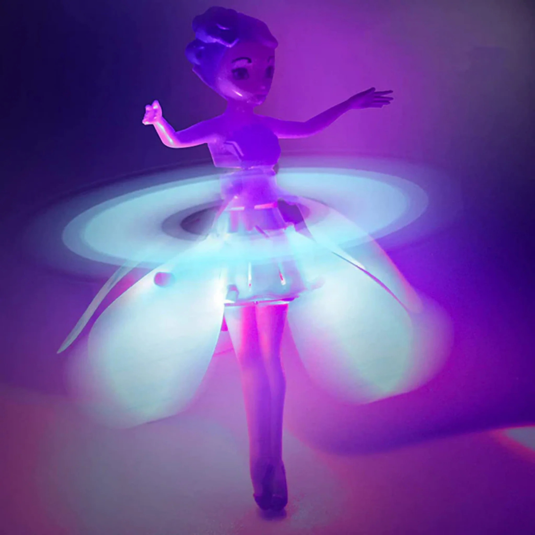 Little Princess Flying Doll Hand Sensor Flying Fairy Doll Gifts for Girls With Colorful Flashing Lights - Ghosia Mall's