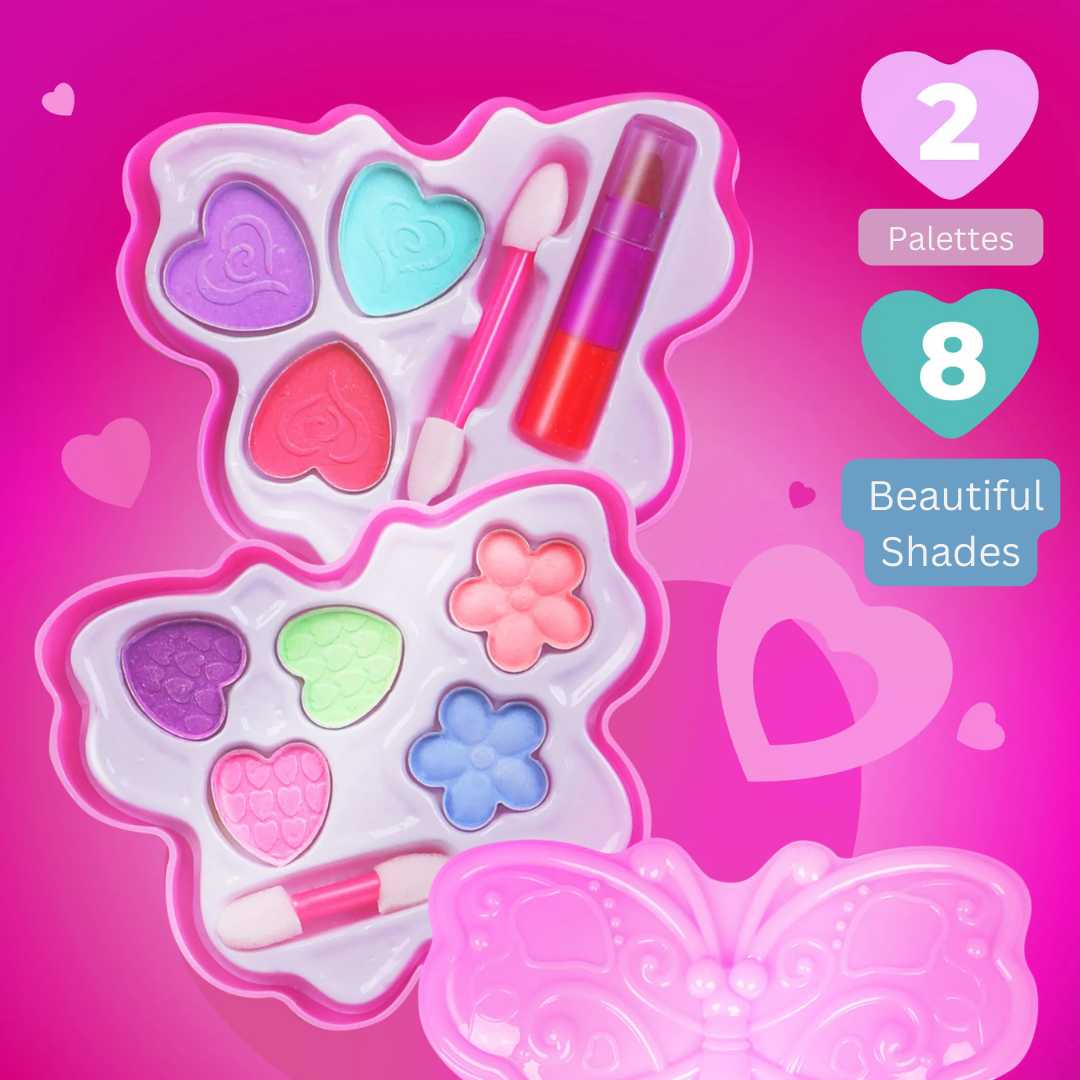 Dream Girl Makeup Kit For Kids Toys For Children Washable Princess Makeup Set - Ghosia Mall's