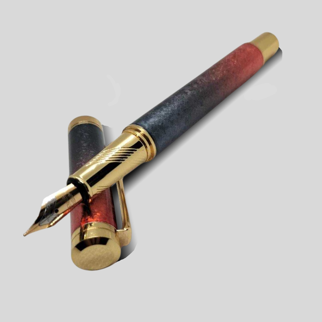 DIKAWEN Branded Sparkly Colorful Fountain Pen Stationery Gifts - Ghosia Mall's