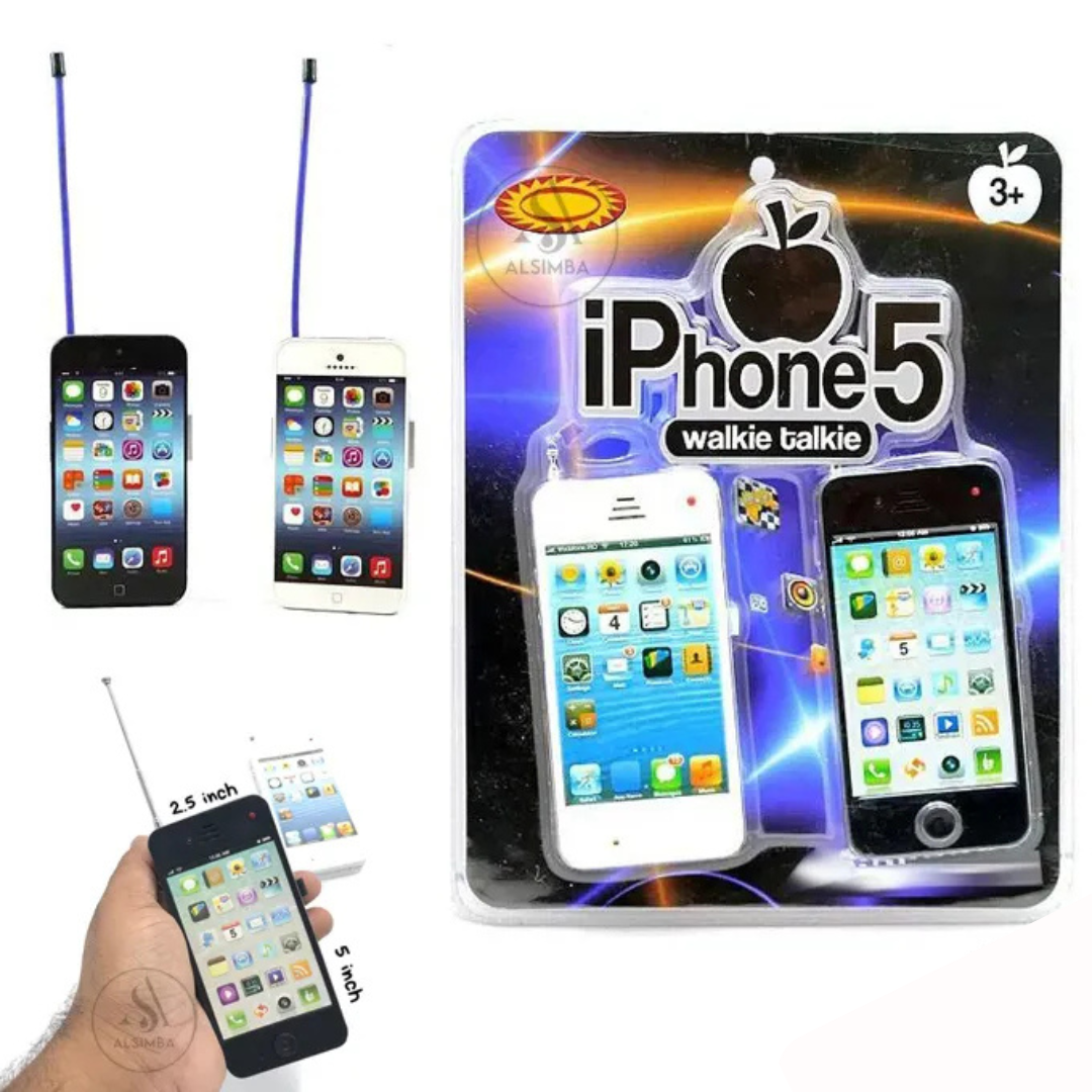 Dummy Mobile Phone Style Walkie Talkie Two Way Talk Play Sets, Game Set for Kids - Ghosia Mall's