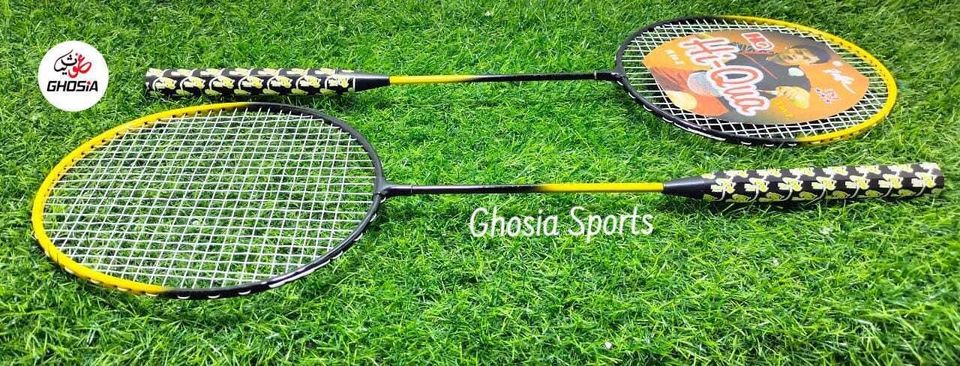 Branded 3 Star Hi Qua Rackets A to Z Rackets Pair With Beautiful Grip - Ghosia Mall's