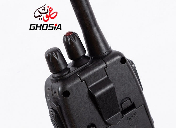 Interphone Walkie Talkie Set 200M Range Noise Reduction Two Way Wireless Radio Walkie Talkie Set - Ghosia Mall's