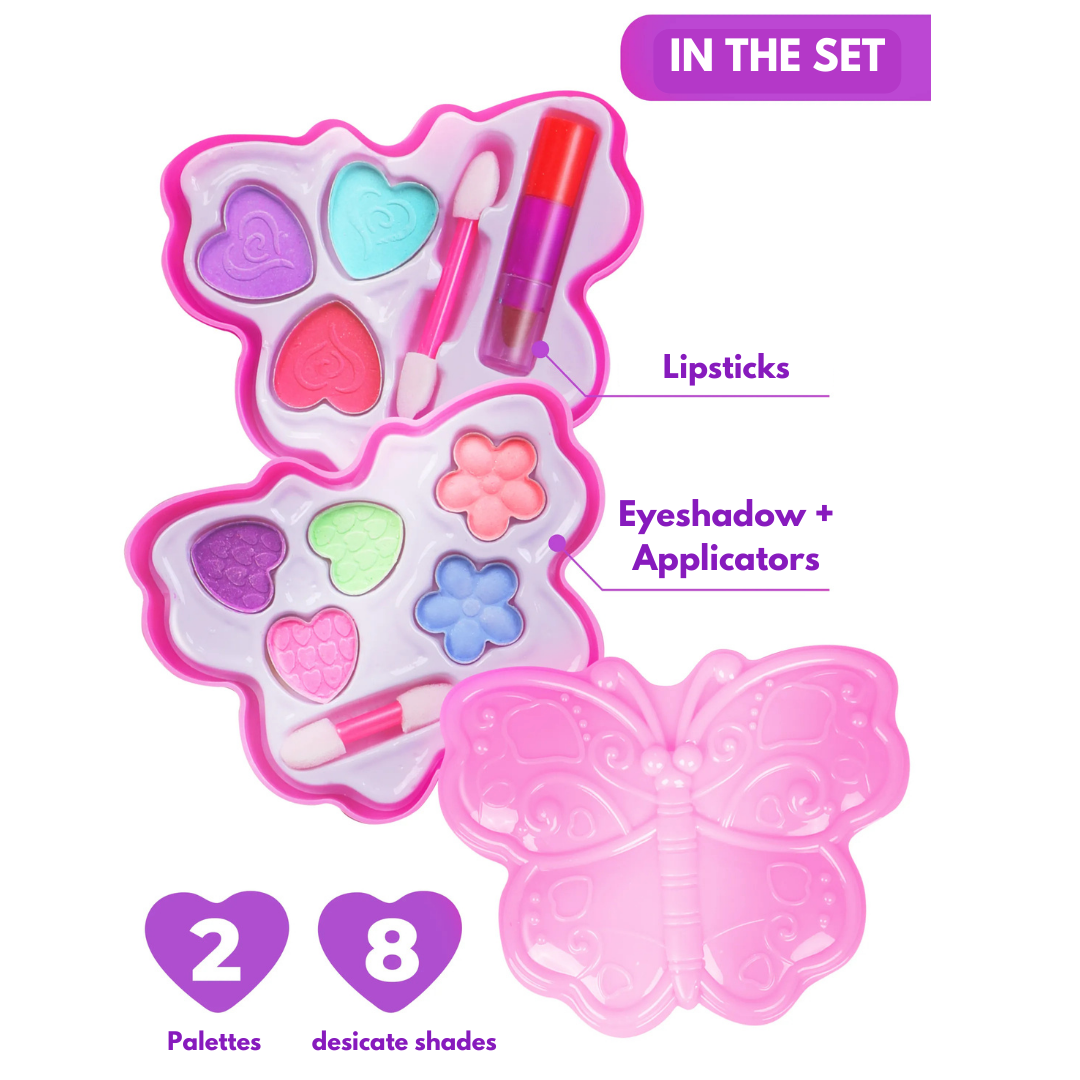 Dream Girl Makeup Kit For Kids Toys For Children Washable Princess Makeup Set - Ghosia Mall's