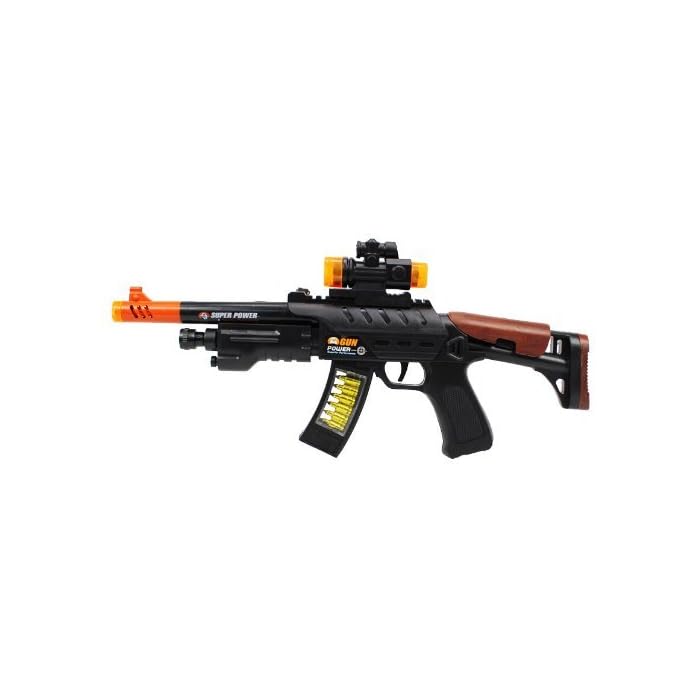 Special Forces Toy Machine Rifle Gun Action Toy For Kids with LED Lights And Sounds - Ghosia Mall's