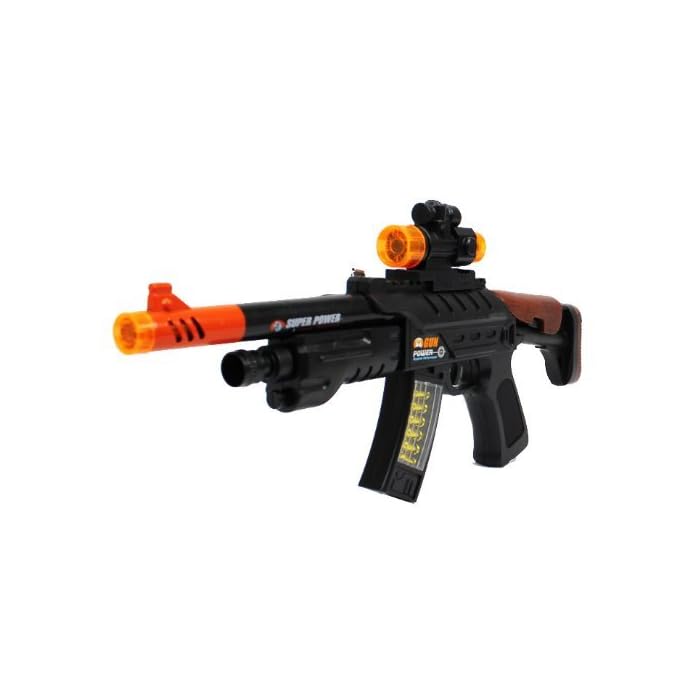 Special Forces Toy Machine Rifle Gun Action Toy For Kids with LED Lights And Sounds - Ghosia Mall's