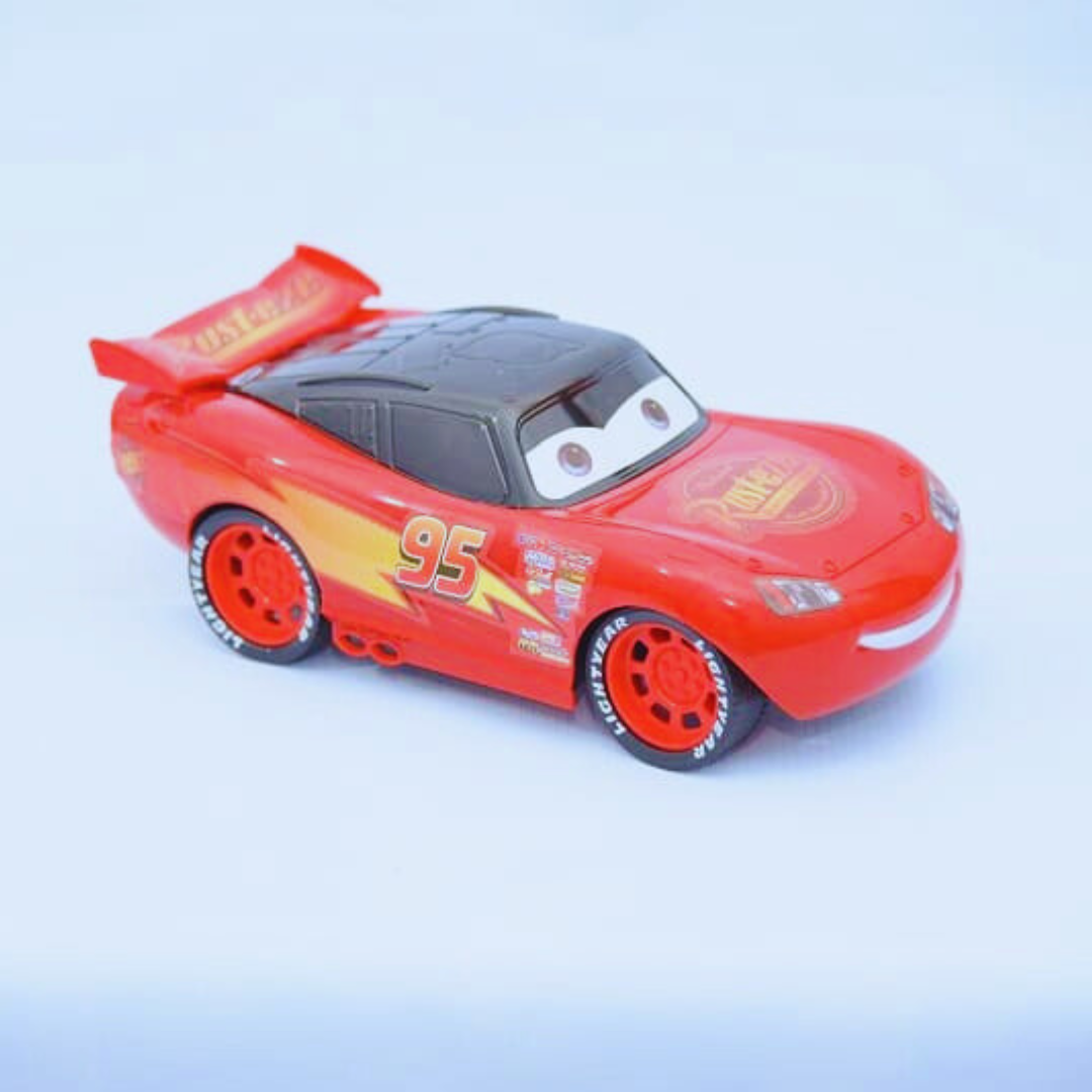 Kids Remote Control Car With Dazzling Colorful Light 3D McQueen Character Car For Kids - Ghosia Mall's