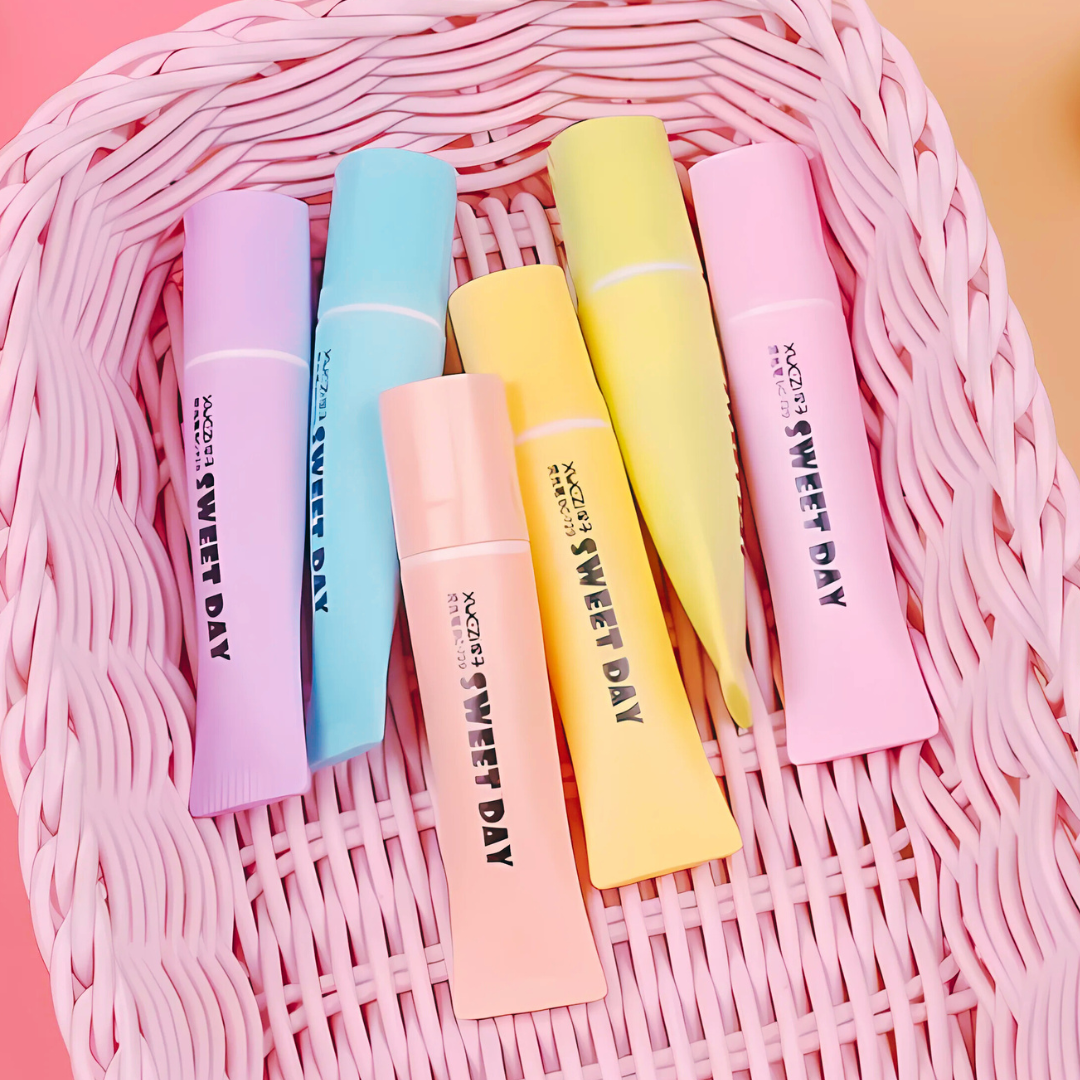 Toothpaste Styling Highlighter 6 color Set Mini Sweet Day 6PCS/SET Highlighters Key Children's Marker Color Graffiti Pen - Ghosia Mall's