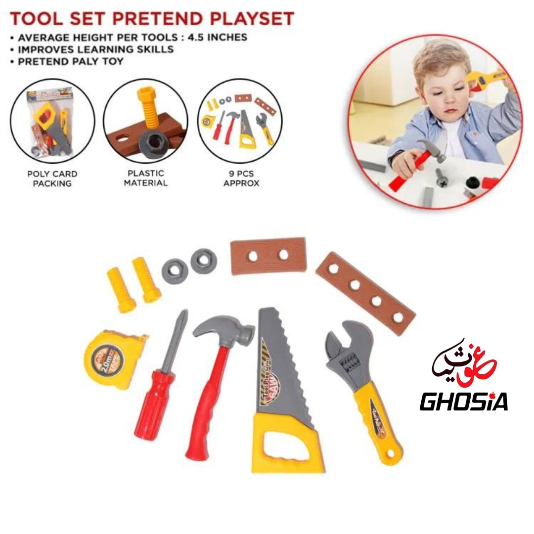 Tool Play Series Tools Set For Kids Pretend Engineer Play Tool Kit - Ghosia Mall's