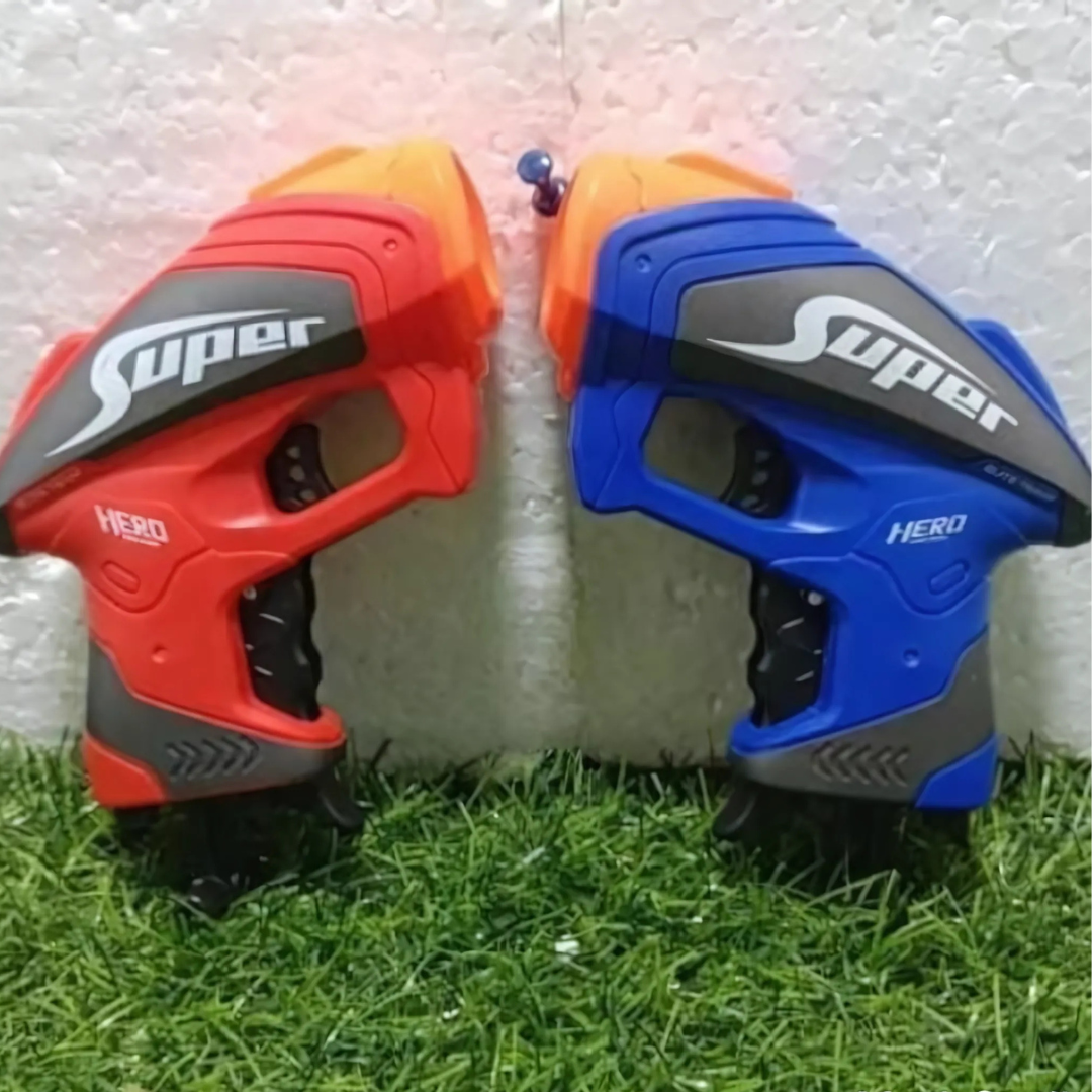 X Warrior Hero Gun Soft Gun Dart Shooting Game Set: The Best Gift for Young Warriors - Ghosia Mall's