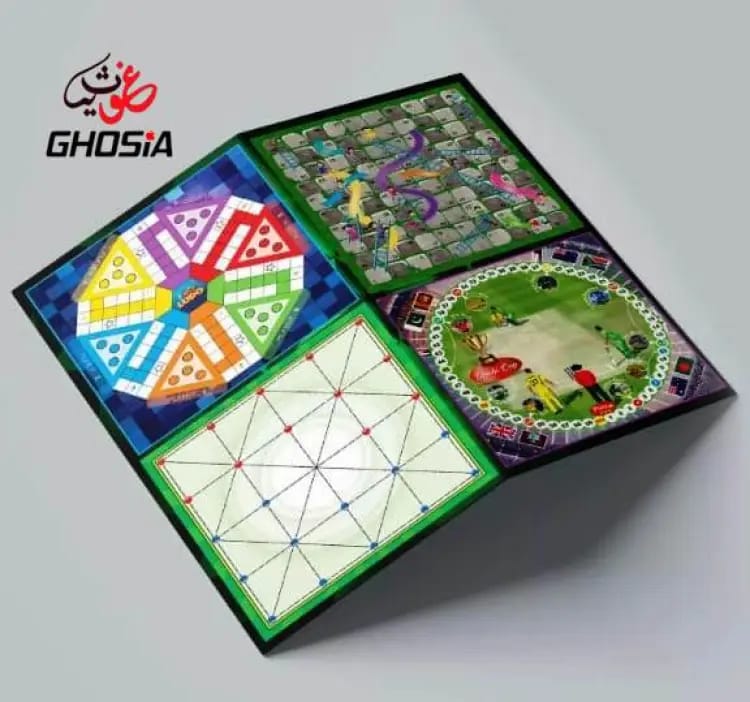 Ghosia Special 5 in one Ludo & Board Games Packages - Ghosia Mall's