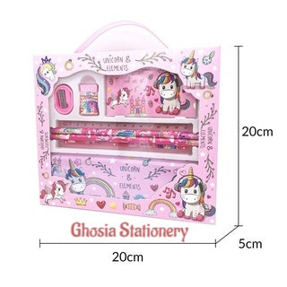 6 Pcs Stationery Gift Set For Boys & Girls Cartoon Characters Stationery Gift Pack For Kids - Ghosia Mall's