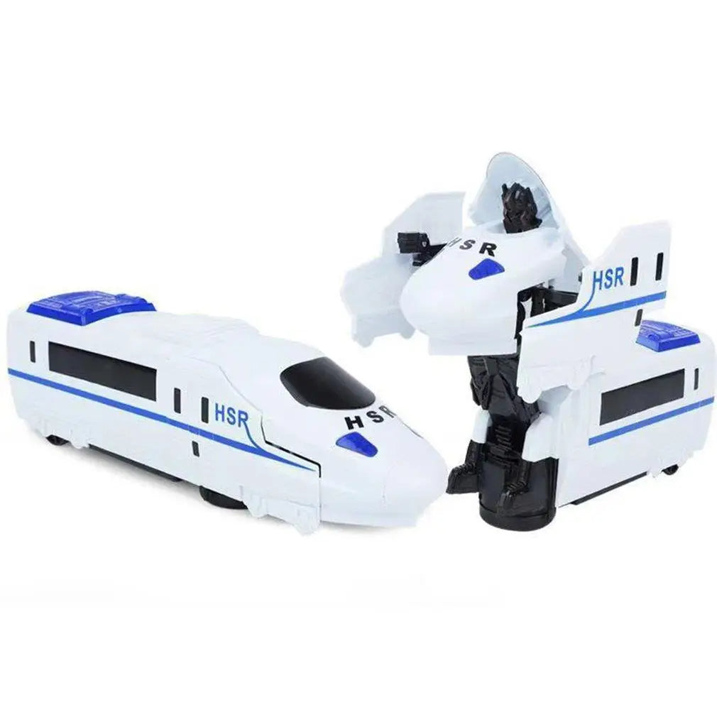 Transformer Robot Deformation Robot Train & Worries Reboot Toys for Kids - Ghosia Mall's