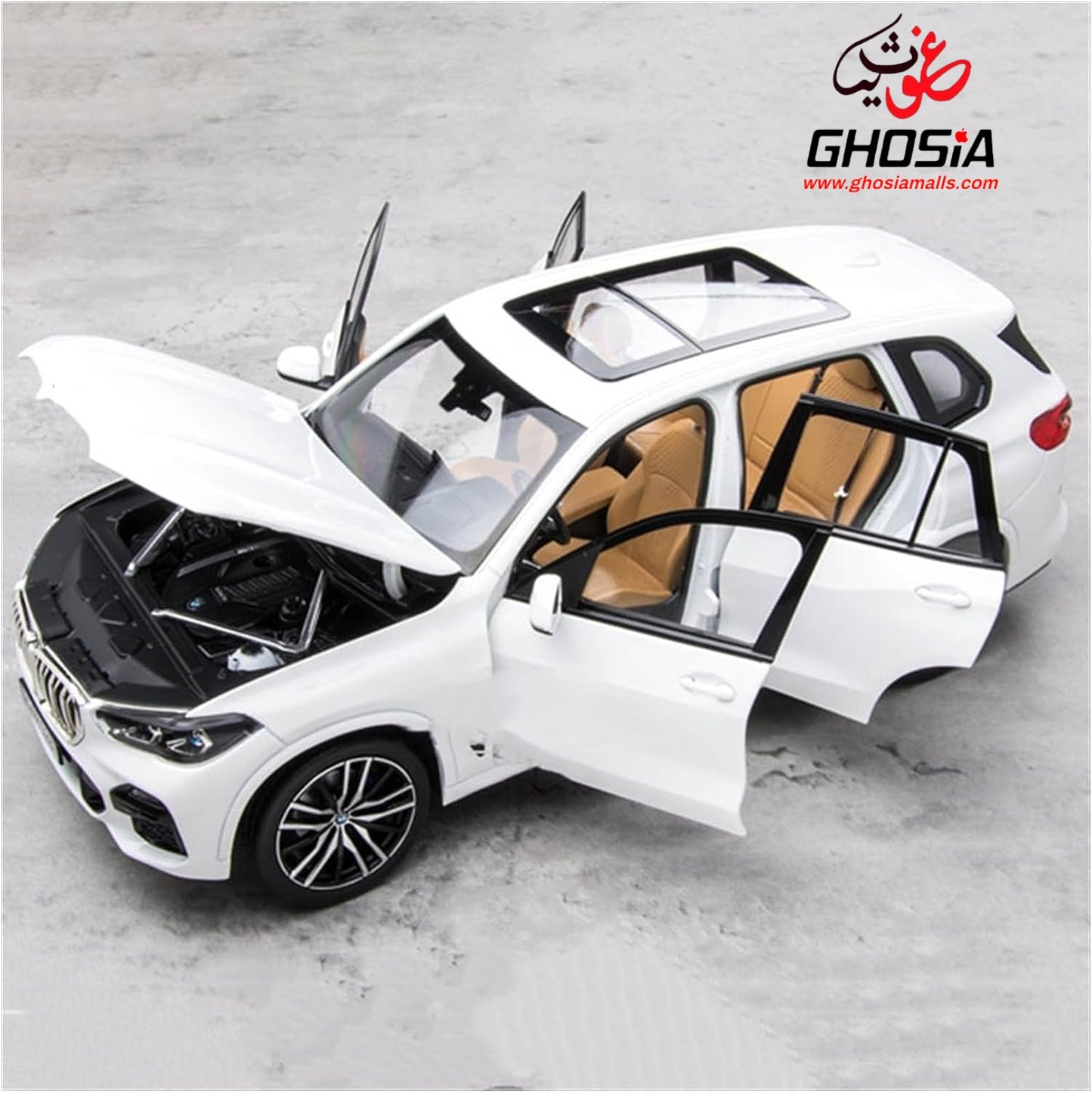 Luxurious Cars Model Cars Metal Body Die Cast Cars With Real Life Simulation Flashing Lights & Sound Effects 6 Door Open Close Function 1:28 Scale Fancy Die Cast Cars For Kids & Adults - Ghosia Mall's