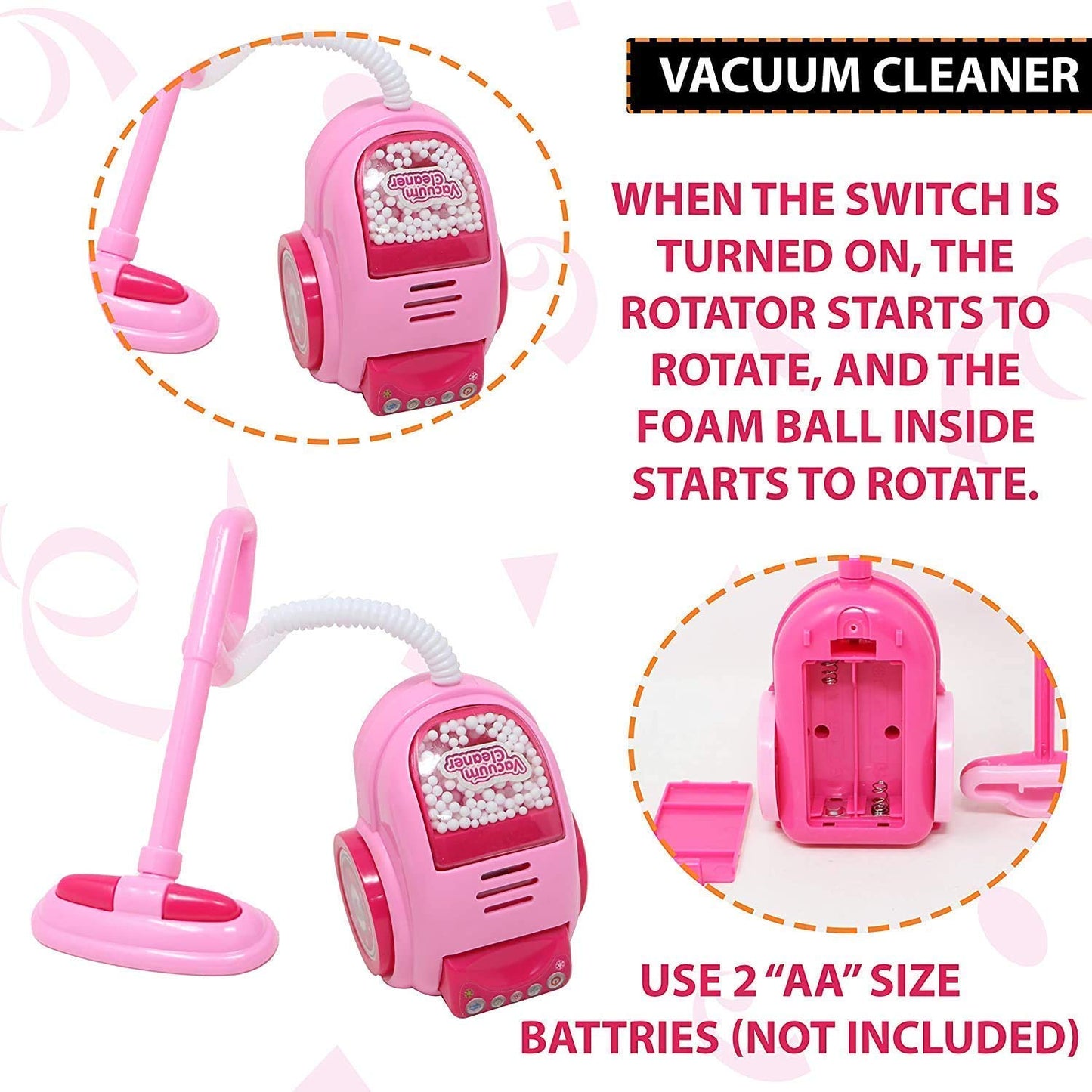 4 in 1 Mini Household Appliances Toys Set for Kids Cute Princess Barbie Theme Dream House Appliances - Ghosia Mall's