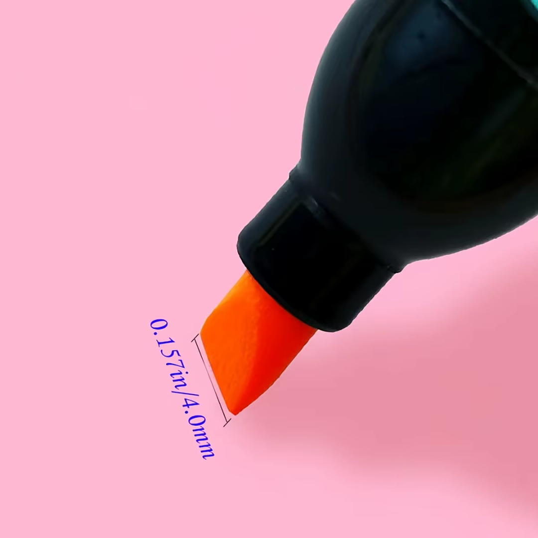 Cute Planet Wine Bottle Mini Highlighter Marker 6 Pcs Set Drawing Fluorescent Marker - Ghosia Mall's