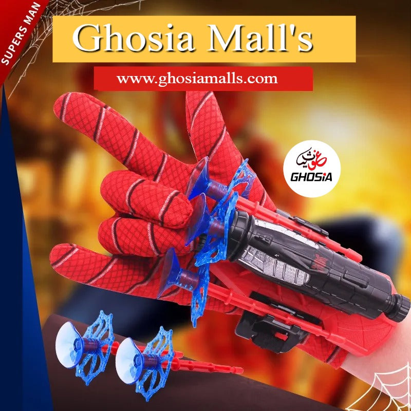 Spider Man Action Figure Toys For Kids-Children’s Favorite Cartoon Spider Man Cosplay Glove - Ghosia Mall's