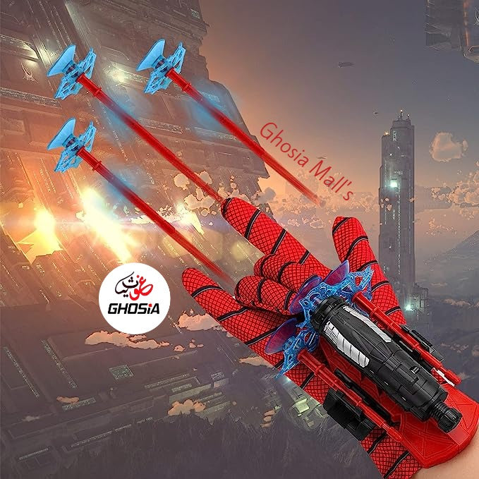 Spider Man Action Figure Toys For Kids-Children’s Favorite Cartoon Spider Man Cosplay Glove - Ghosia Mall's