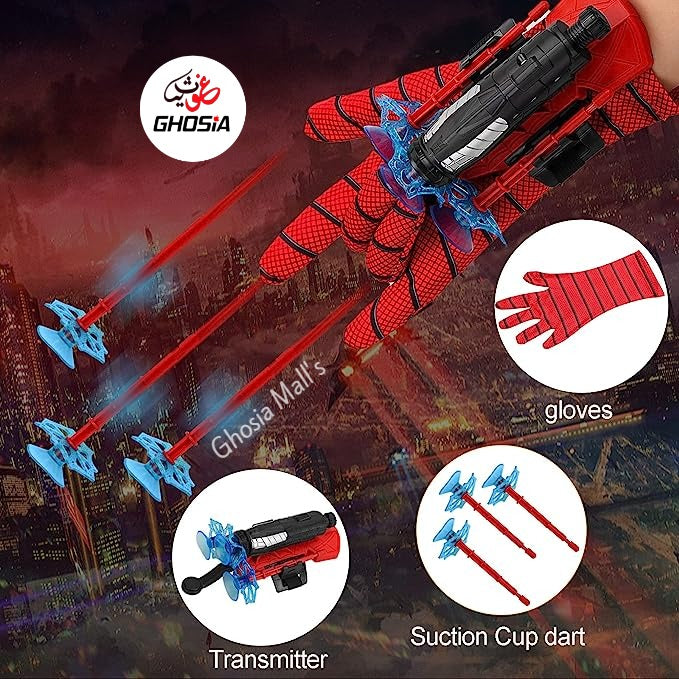 Spider Man Action Figure Toys For Kids-Children’s Favorite Cartoon Spider Man Cosplay Glove - Ghosia Mall's