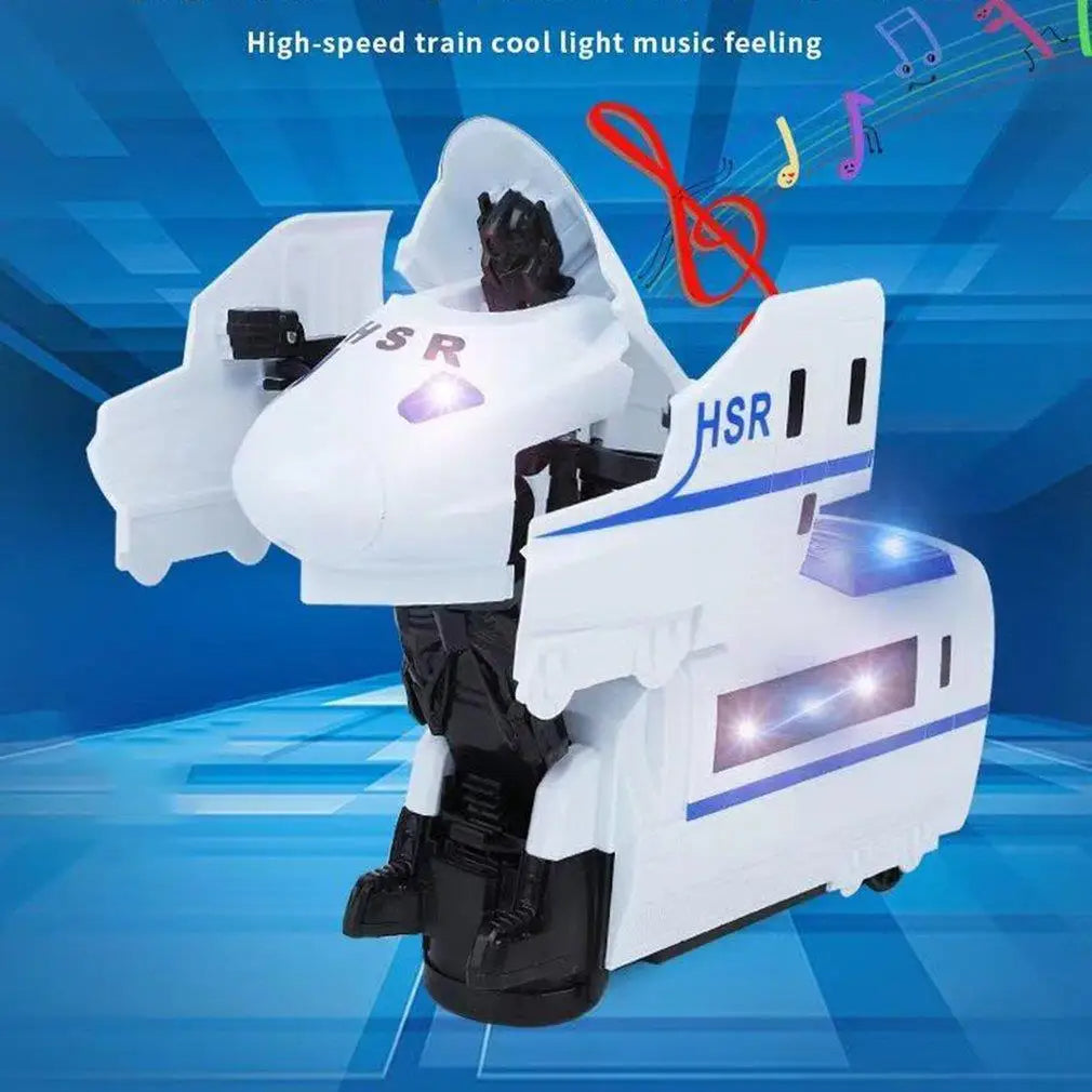 Transformer Robot Deformation Robot Train & Worries Reboot Toys for Kids - Ghosia Mall's