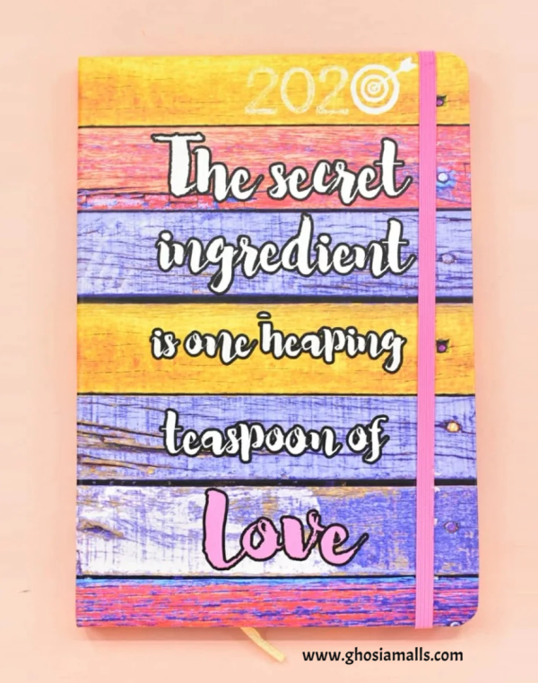 Motivational Cover Colorful Wallpaper Diary Size A5 Travel Notepad Journal - Ghosia Mall's