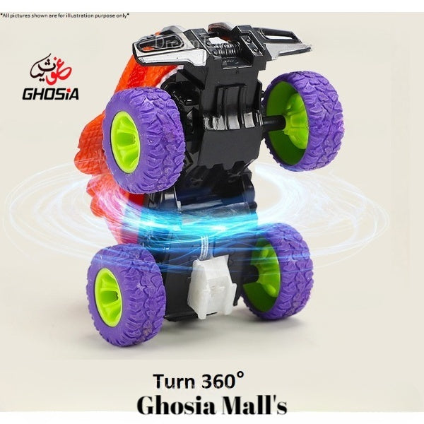 Manual Catapult Gun with Toy Deformation Car | Ejecting Action & Collision Car Shooter Gun Fun Toy - Ghosia Mall's
