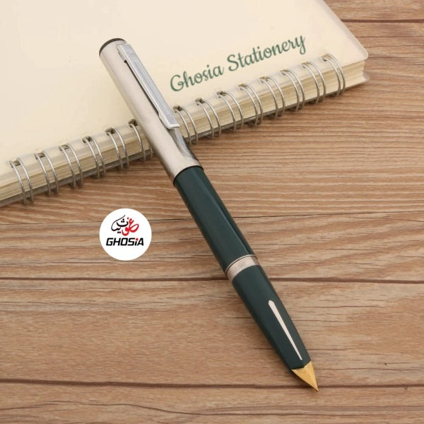 Classic Design Sleek Body Bahadur 240 Refillable Fountain Pen - Ghosia Mall's
