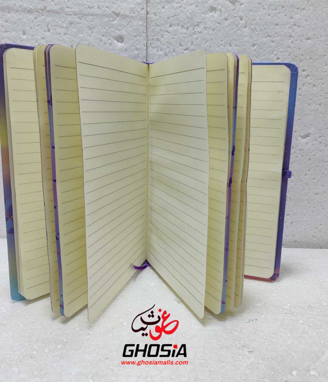 Colorful Butterfly Glitter Cover Diary For Girls Glitter Cover Travel Journal A5 Lined Paper Diary - Ghosia Mall's