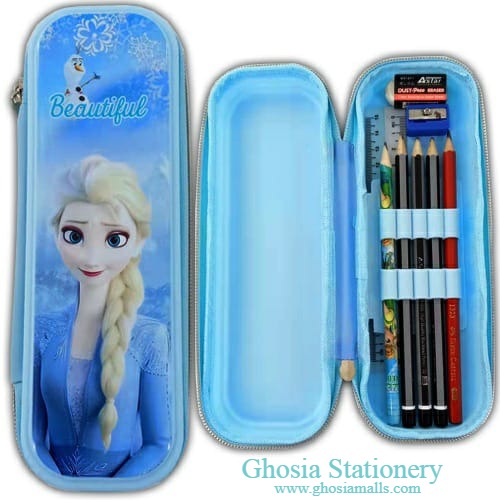 Beautiful Cute Characters Geometry Box Cartoon Geometry Pouch Themed Stationery Pouches For Kids - Ghosia Mall's