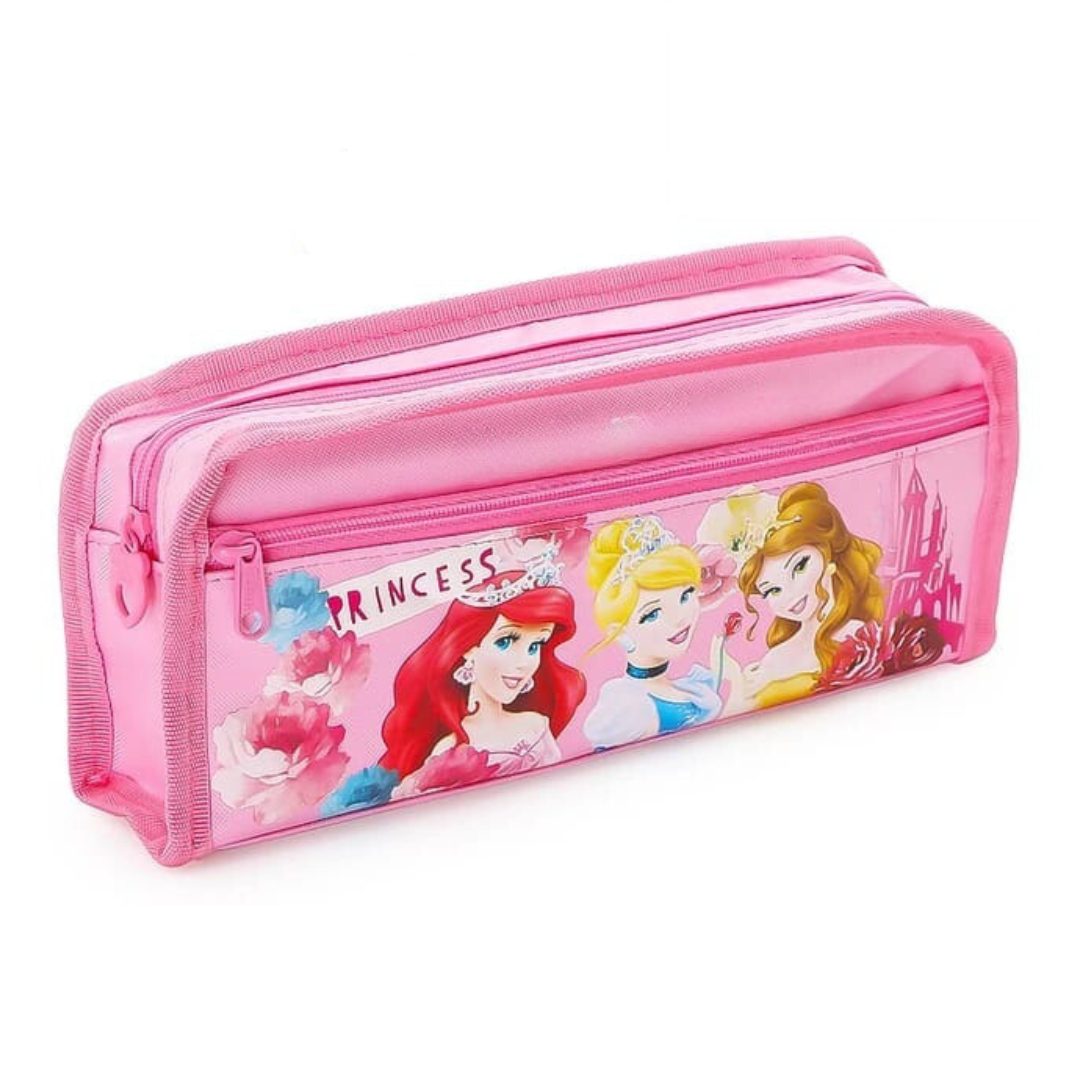 Disney Character Theme Sweet Stationery Pouches For Boys & Girls Colorful Fabric Geometry Bags/Pouch