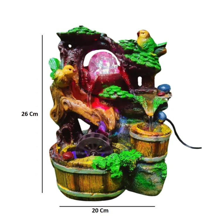 Waterfall Fountain Decoration Tabletop Decoration Masterpiece Indoor Abshar - Ghosia Mall's