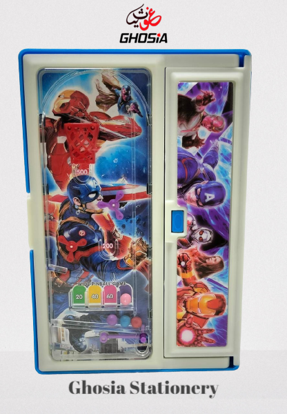 Kids Favorite Cartoon Characters Geometry Box With Game And Writing & Drawing White Board - Ghosia Mall's
