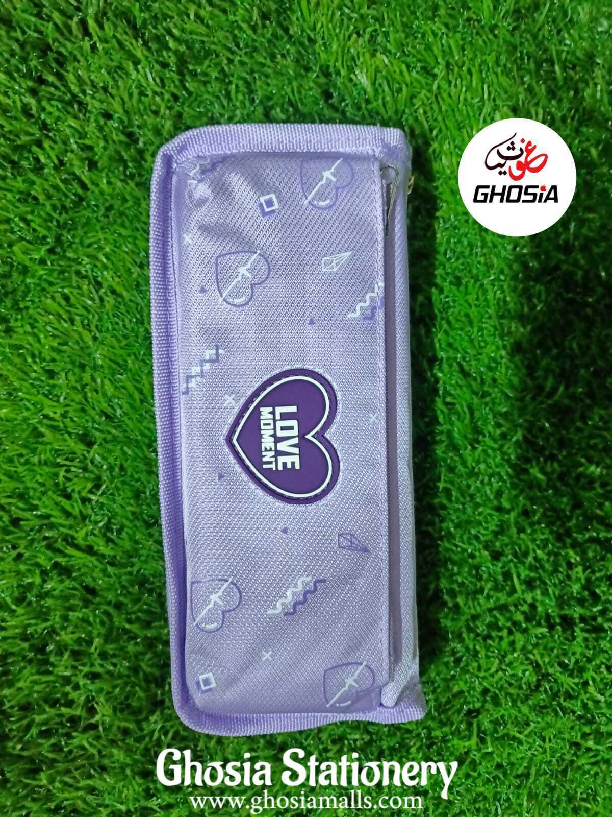 Beautiful Geometry Pouch For Girls & Boys-Moving Forward Love Moments Stationery Pouches - Ghosia Mall's
