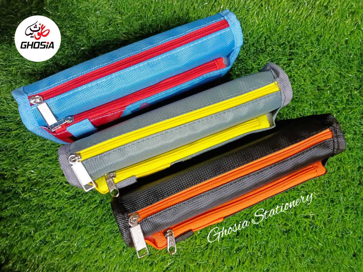 Beautiful Geometry Pouch For Girls & Boys-Moving Forward Love Moments Stationery Pouches - Ghosia Mall's