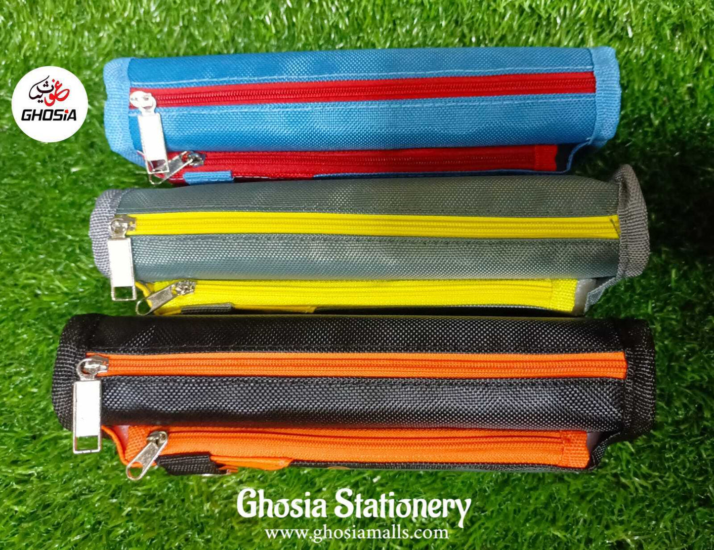 Beautiful Geometry Pouch For Girls & Boys-Moving Forward Love Moments Stationery Pouches - Ghosia Mall's