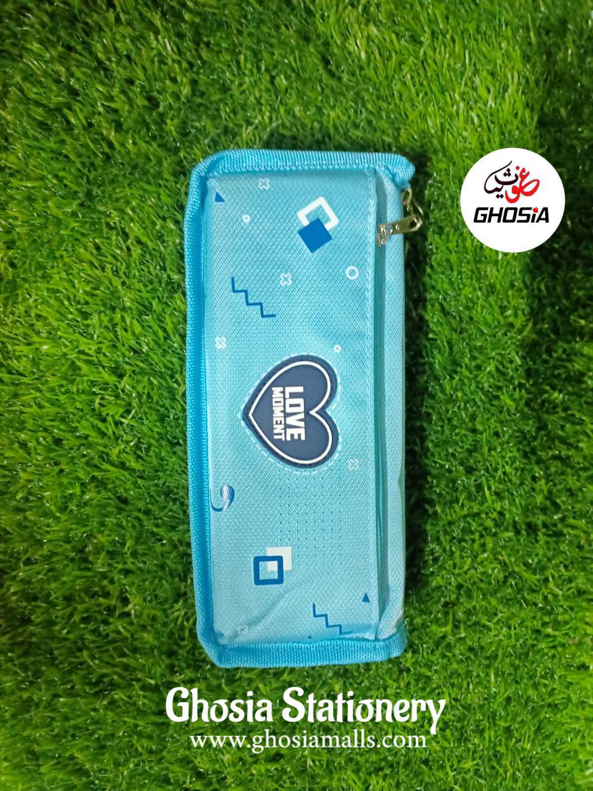 Beautiful Geometry Pouch For Girls & Boys-Moving Forward Love Moments Stationery Pouches - Ghosia Mall's