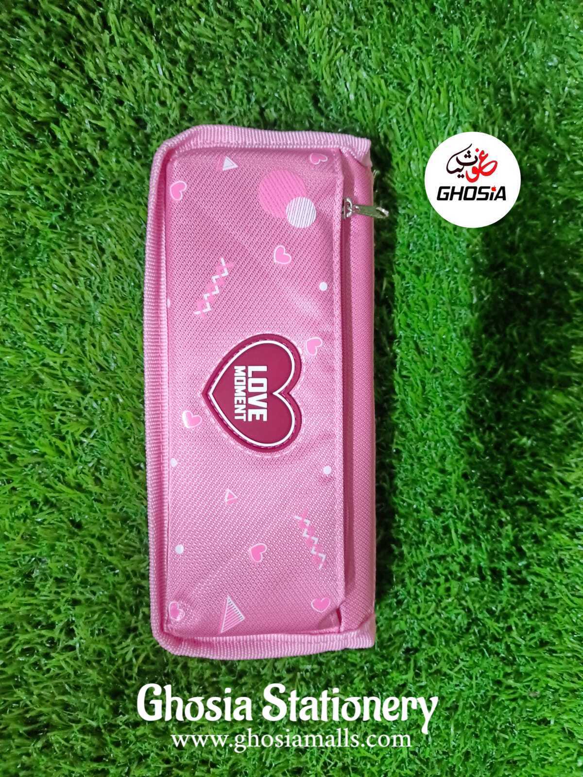 Beautiful Geometry Pouch For Girls & Boys-Moving Forward Love Moments Stationery Pouches - Ghosia Mall's
