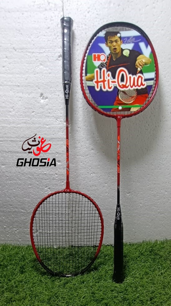 HI-Qua Badminton Racket Pair with bag Ghosia Sports - Ghosia Mall's