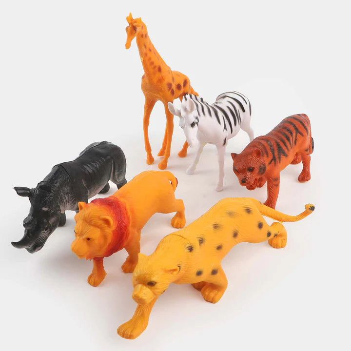 Jungle Animal Figurines Set for Kids – Durable & Realistic Toys - Ghosia Mall's