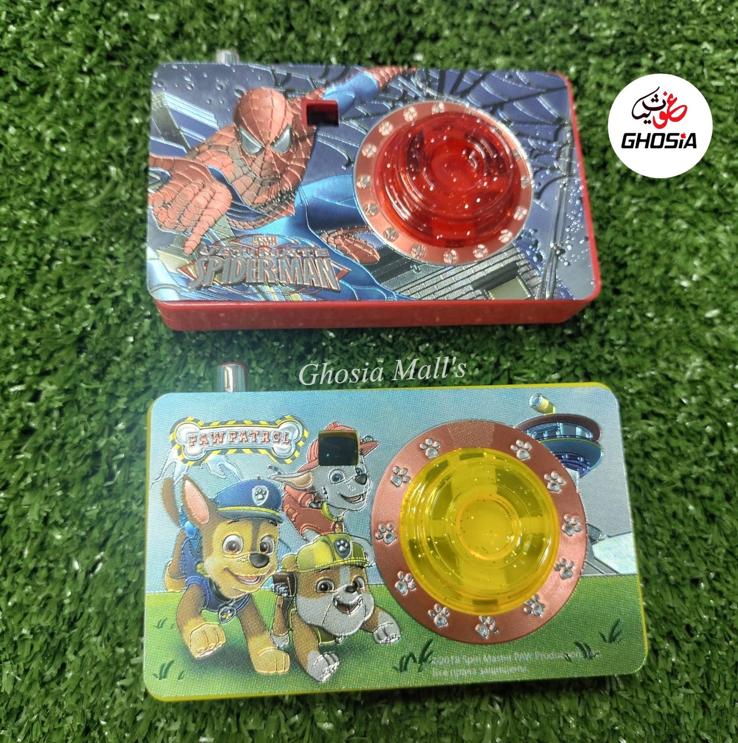 Cartoon Themed Toy Camera And Watch One Click Camera Toy & Soft Themed Wearable Wrist Watch - Ghosia Mall's