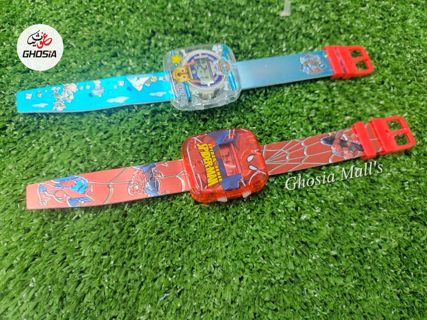 Cartoon Themed Toy Camera And Watch One Click Camera Toy & Soft Themed Wearable Wrist Watch - Ghosia Mall's
