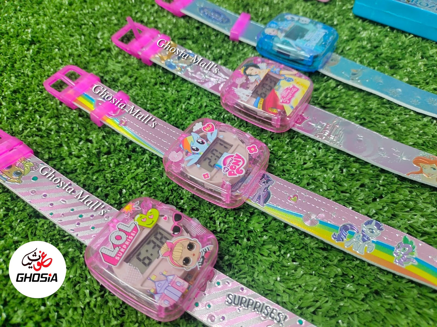 Cartoon Themed Toy Camera And Watch One Click Camera Toy & Soft Themed Wearable Wrist Watch - Ghosia Mall's