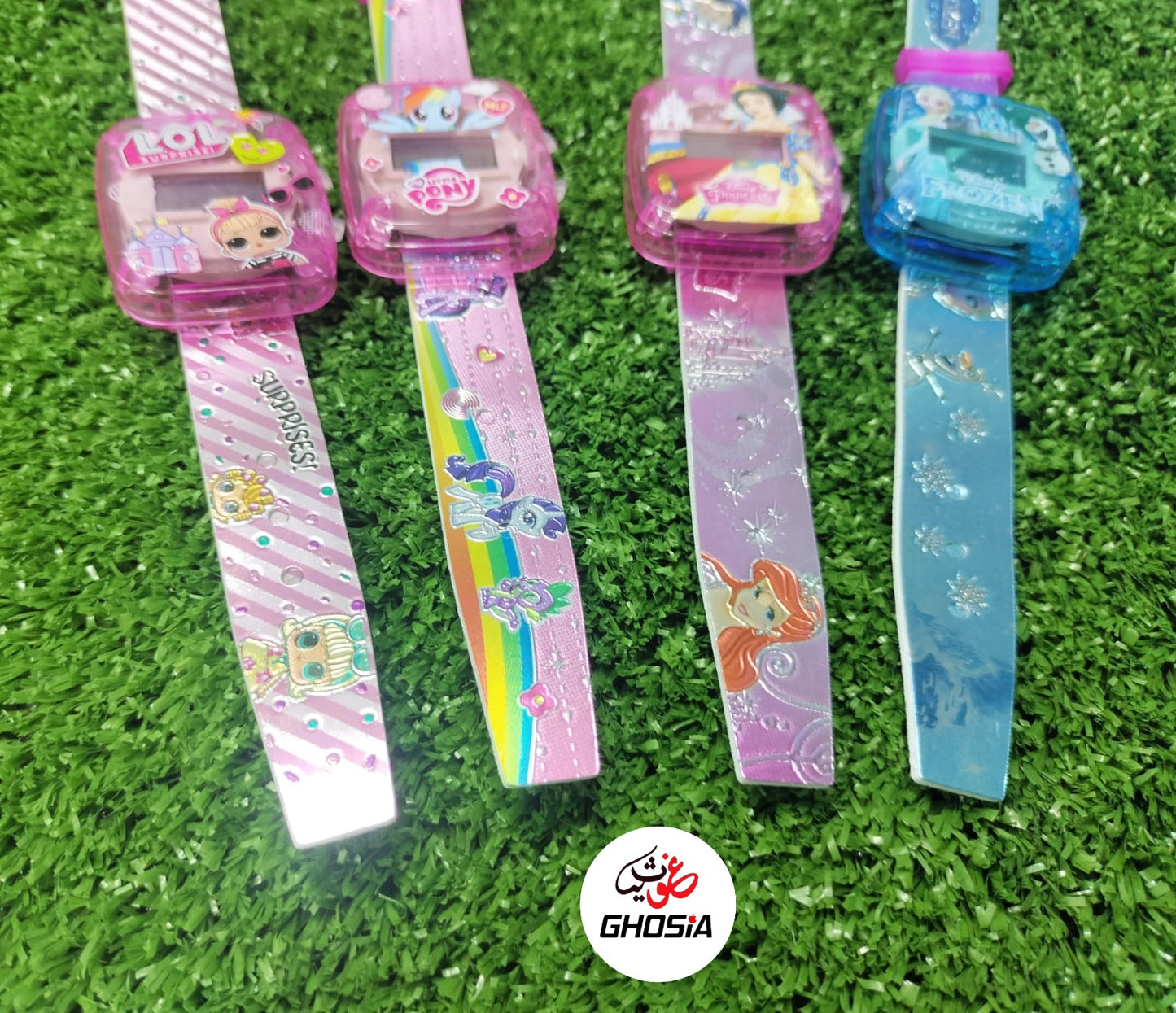 Cartoon Themed Toy Camera And Watch One Click Camera Toy & Soft Themed Wearable Wrist Watch - Ghosia Mall's