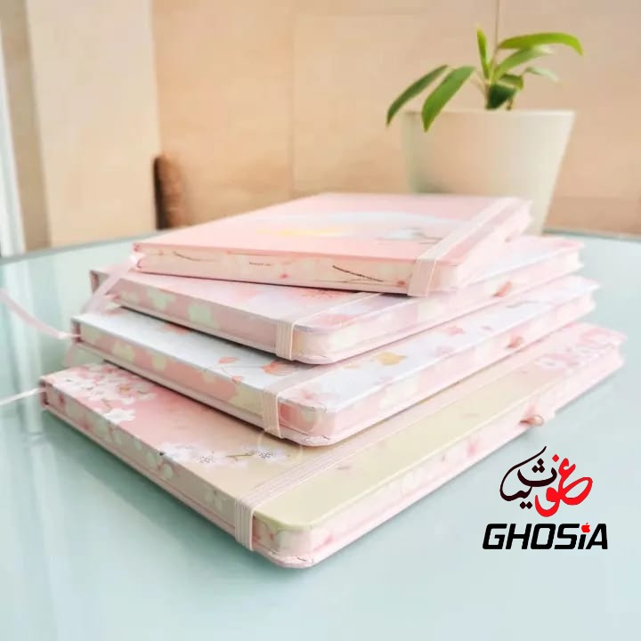 Kitty Theme Soft Colorful Cover Diary Hardcover Notebook Stationery Diary A7 Mini Pocketbook School - Ghosia Mall's